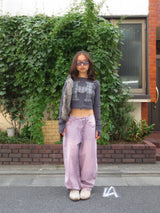 kirakira cocoon washed denim