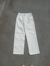 slim straight denim