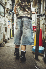 King Logo Damage Buggy Jorts