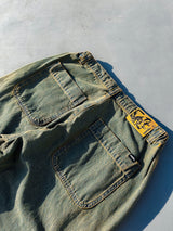 genzai寬鬆的牛仔貨物褲