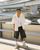 genzai Chain Baggy Denim Half Pants