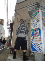 Heisei徽標熱拉鍊連帽衫