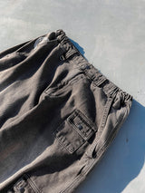 genzai寬鬆的牛仔貨物褲