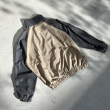 “ N”徽標技術尼龍軌道夾克