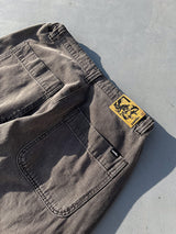 genzai寬鬆的牛仔貨物褲