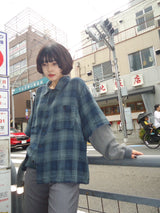 OMBRE襯衫對接L/S T卹