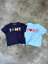 I LOVE APPLIQUE TEE