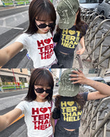 see through logo tee