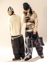 【9090×Kenshiro】Cross Horse Denim