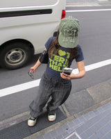 see through logo tee