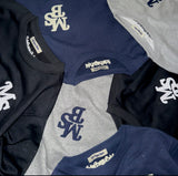 chain embroidery glitter sweat