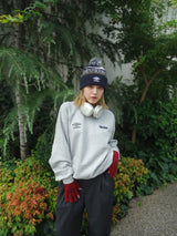 9090 × UMBRO TWO LOGO CREWNECK SWEAT