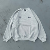 9090 × UMBRO TWO LOGO CREWNECK SWEAT