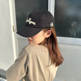 felt logo cap