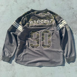 90個編號曲棍球L/S襯衫