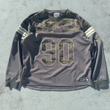 90個編號曲棍球L/S襯衫