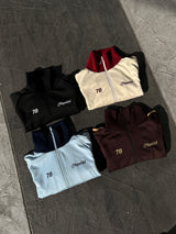 키스 스탠드 칼라 트랙 재킷