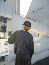 9090 OG 로고 보로 크루 넥 니트