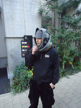 90徽標半拉鍊汗