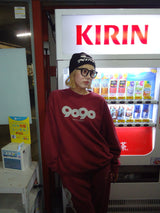 큰 heisei 로고 비니