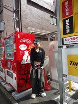 國王徽標樁縫製的拉鍊連帽衫(裁剪)