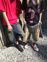 Heisei Crush Buggy Denim Shorts