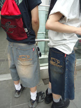 Heisei Crush Buggy Denim Shorts