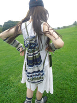 ragmou handmade knit bag