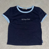 글리터 링거 티셔츠