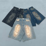 Heisei Crush Buggy Denim Shorts