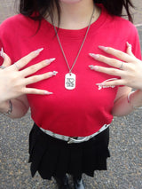 私はYGのドッグタグネックレスが大好きです