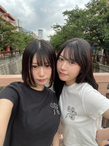 Clover logo studs ss tee