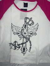 Cross Logo Raglan Tee