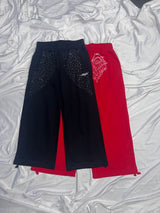 Rhinestone Sweat Pants