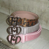 H logo belt