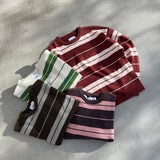 파우더 테두리 니트