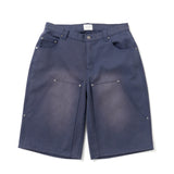 duck wash double knee shorts
