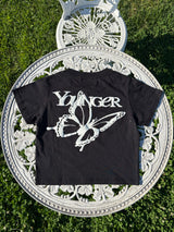 Butterfly logo glitter assortment ss 티
