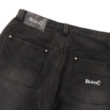 duck wash double knee shorts
