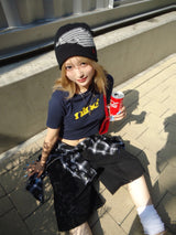 Studs Double Knee Shorts