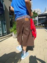 Studs Double Knee Shorts