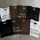 Simple BALLSY logo T-shirt