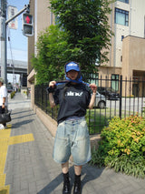 Studs Double Knee Shorts