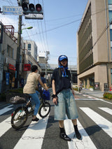 Studs Double Knee Shorts