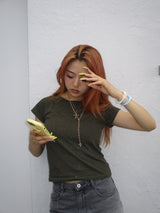 크로스 2 가닥 목걸이