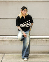 Genzai大徽標polo襯衫