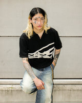 Genzai大徽標polo襯衫