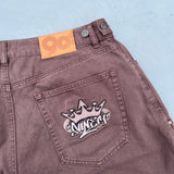 Studs Double Knee Shorts