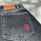 Vintage Denim Track Pants