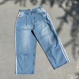 Vintage Denim Track Pants